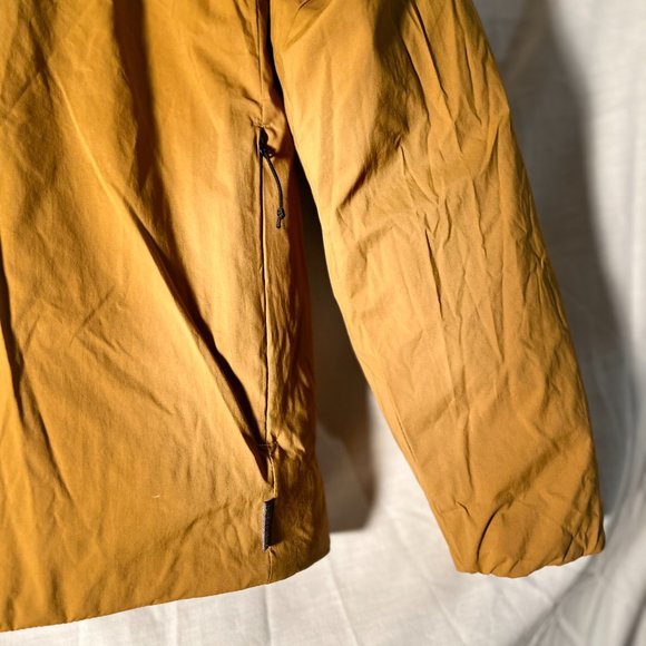 Westerly Hooded Anorak Pullover Merino Loft Jacket CURRY - Small New Lightweight - Picture 14 of 16